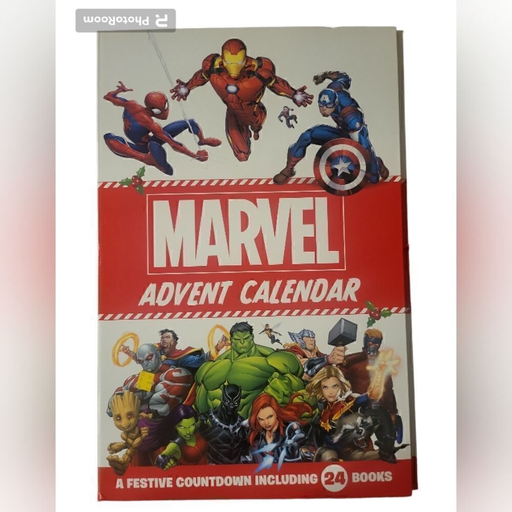 MARVEL ADVENT CALENDAR UNTIED   NEVER USED